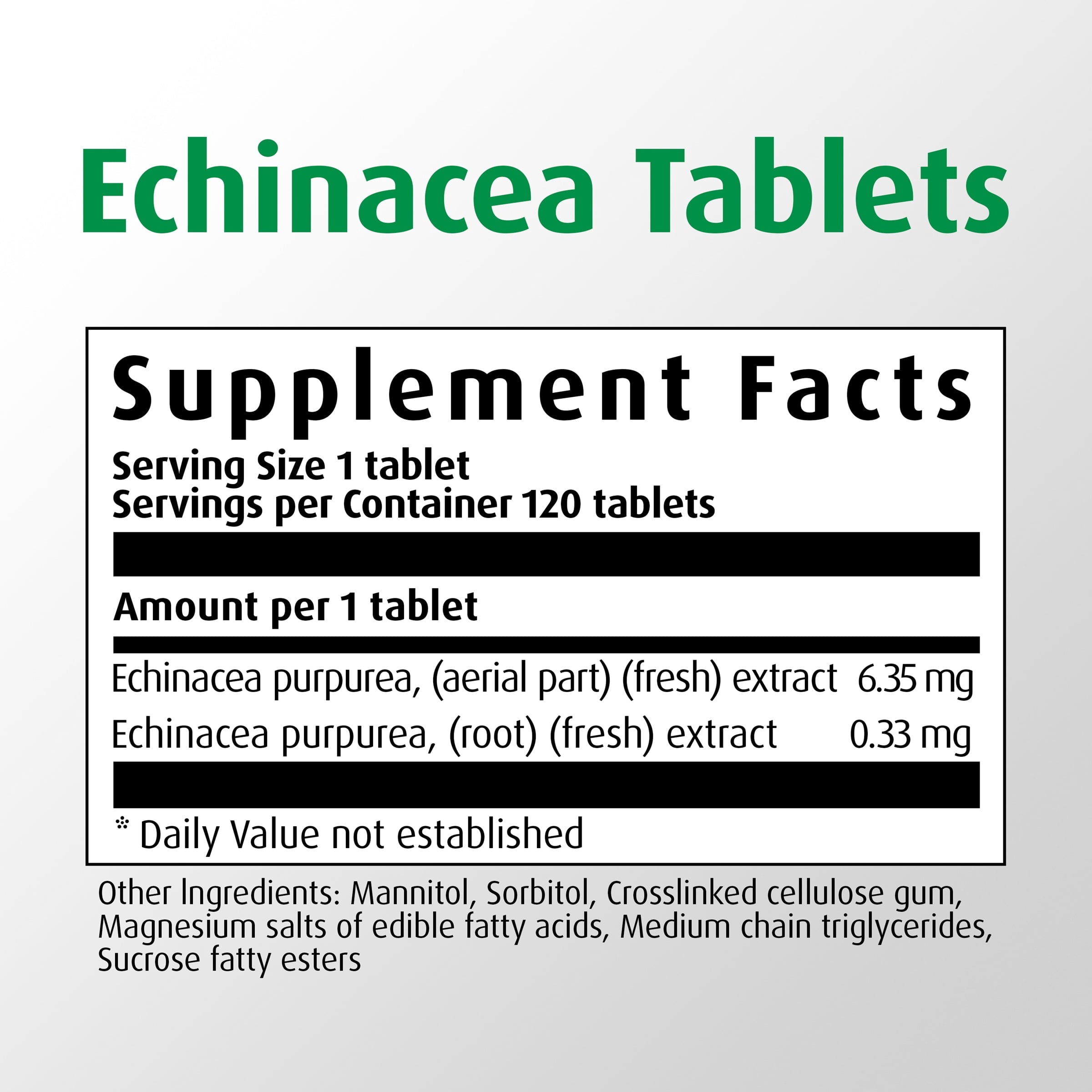 A. Vogel Echinaforce Echinacea Tablets – Fresh Organic Formula – Herbal Supplement – Daily Immune Support – Non-GMO - 120 Tablets