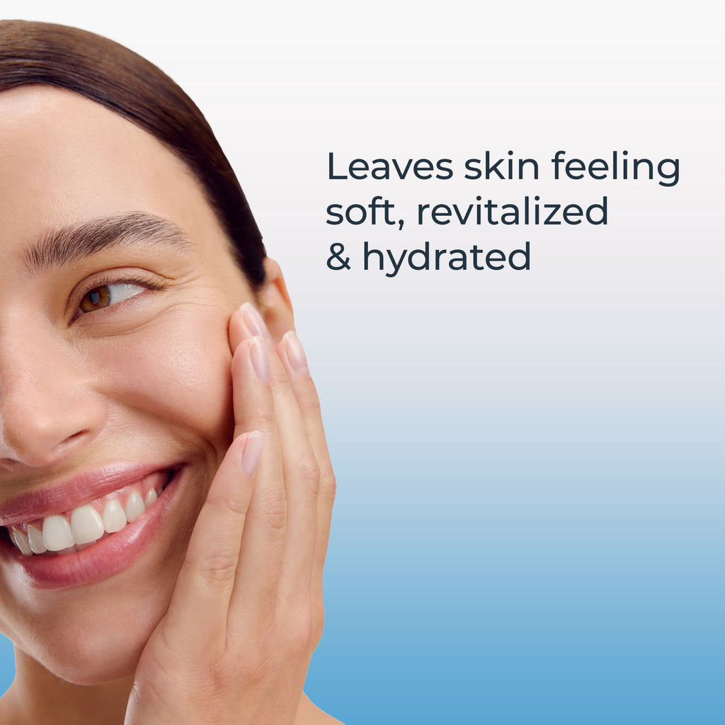 Eucerin Face Hydrating Cleansing Gel Facial Cleanser with Hyaluronic Acid, Makeup Remover, 13.5 fl oz