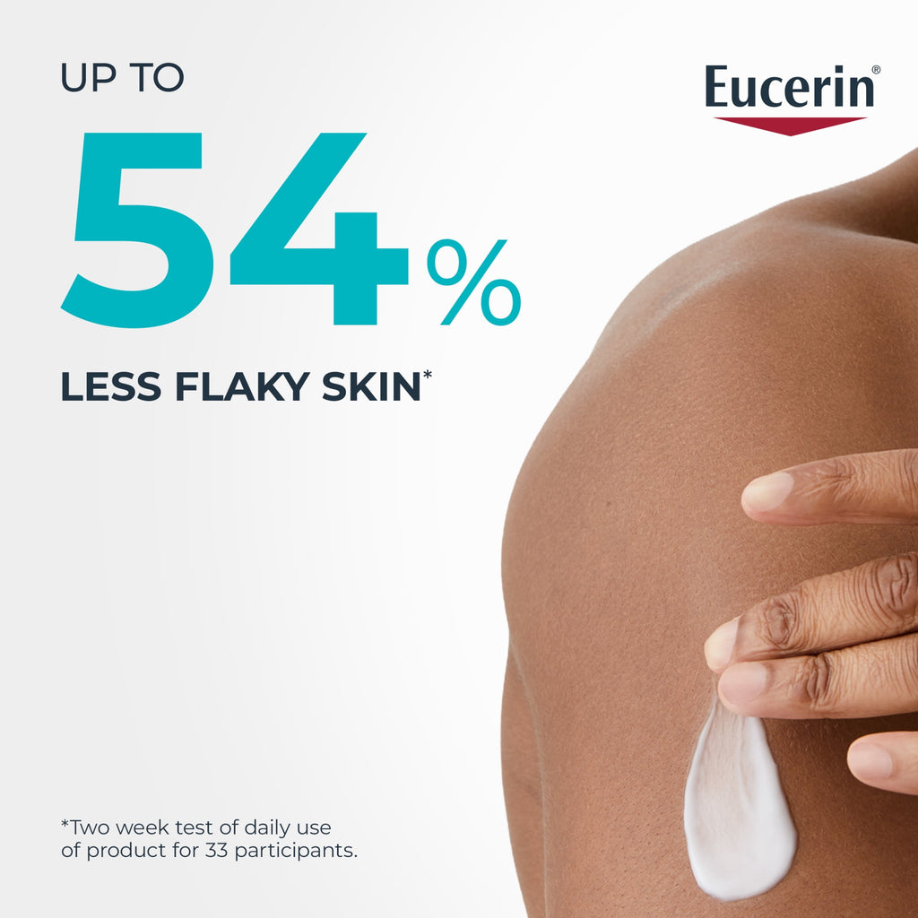 Eucerin Intensive Repair Body Lotion for Dry, Flaky Skin, 16.9 fl oz Pump Bottle