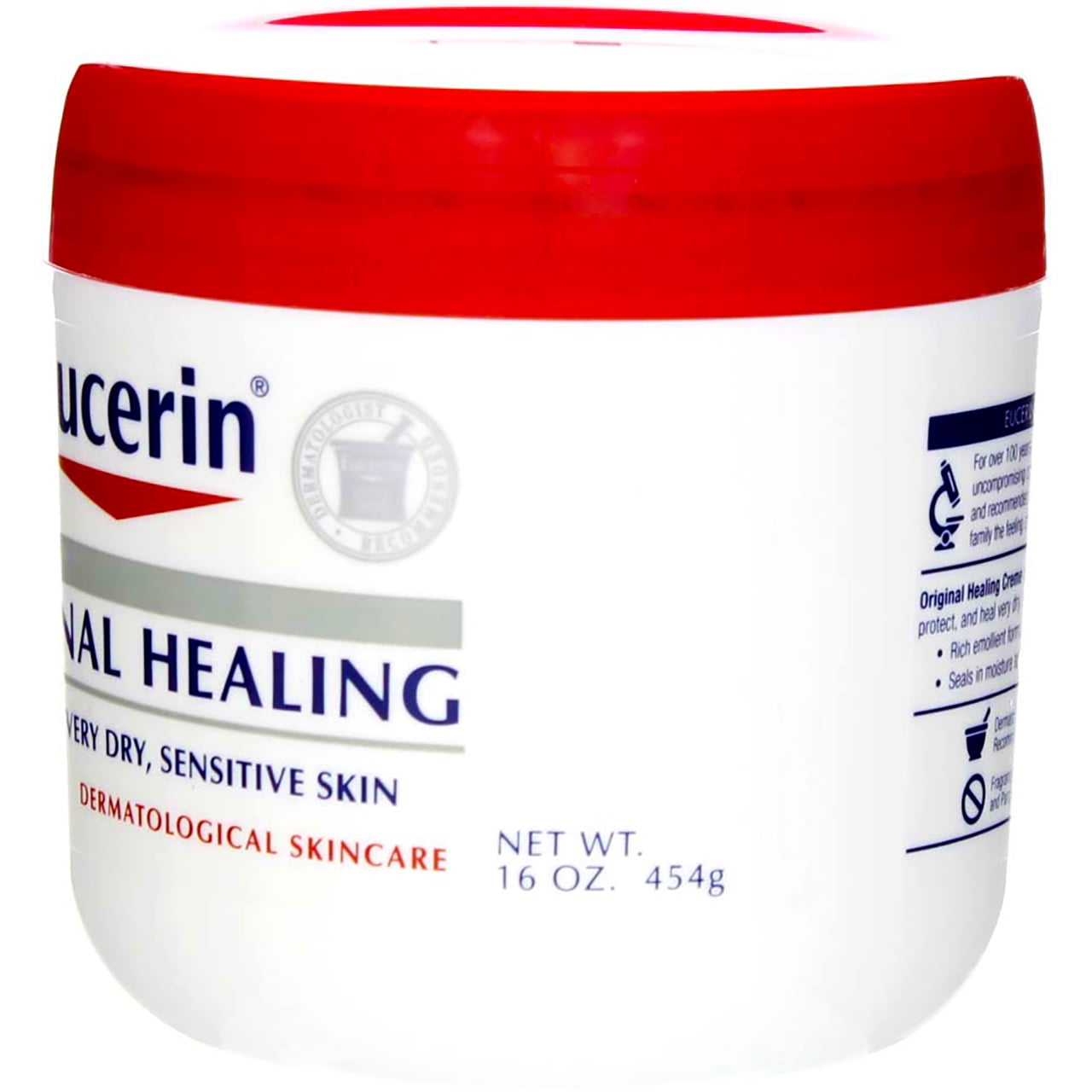 Eucerin Original Healing Rich Creme 16 oz (Pack of 4)