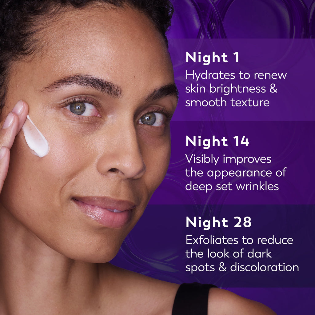 Olay Retinol 24 Max Night Moisturizing Cream with Triple Collagen Peptide, Fragrance-Free, 1.7 fl oz