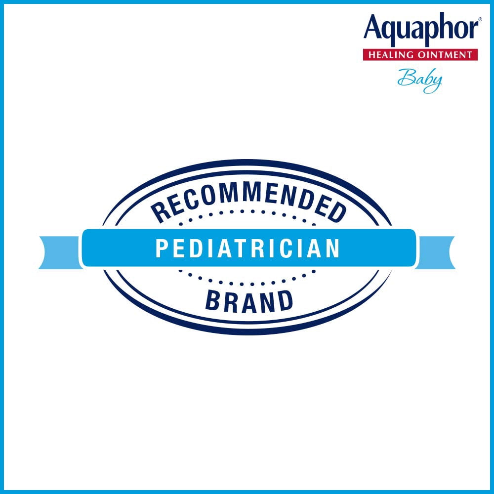 Aquaphor Baby Healing Ointment Advanced Therapy Skin Protectant 7 oz (Pack of 2)
