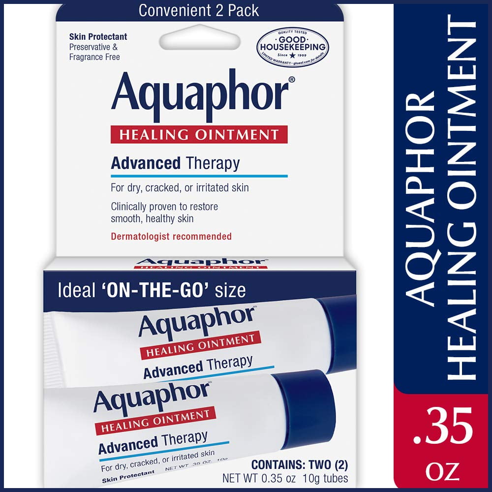 Aquaphor Baby Healing Ointment Advanced Therapy 2 tubes 0.35 oz (Pack of 3)