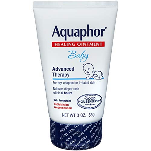 3 pack Aquaphor Baby Healing Ointment 3oz each Advanced Therapy for Chapped Cheeks & Diaper Rash