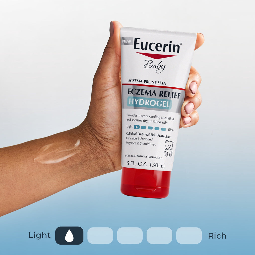 (2 pack) Eucerin Baby Eczema Relief Hydrogel for Dry, Itchy, Eczema-Prone Skin, 5 Fl Oz Tube