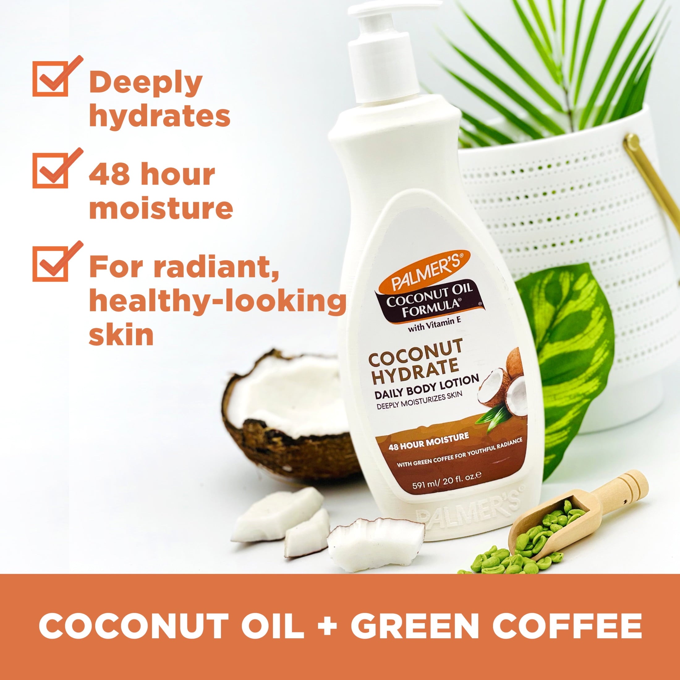PALMER'S COCONUT OIL FORMULA DAILY BODY LOTION - 20.0 FL OZ