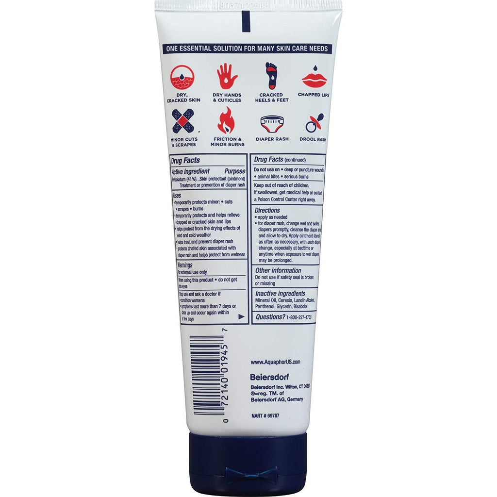 Aquaphor Advanced Therapy Healing Ointment Skin Protectant, 7 oz