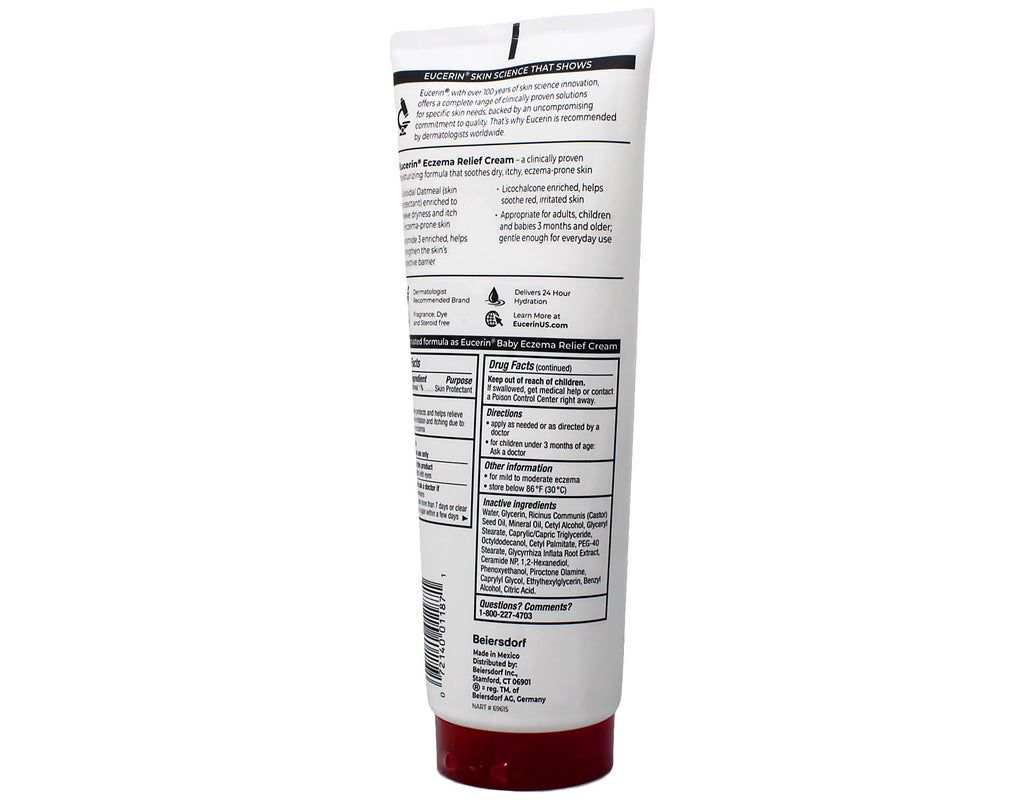 Eucerin Eczema Relief Body Creme 8.0 Ounce