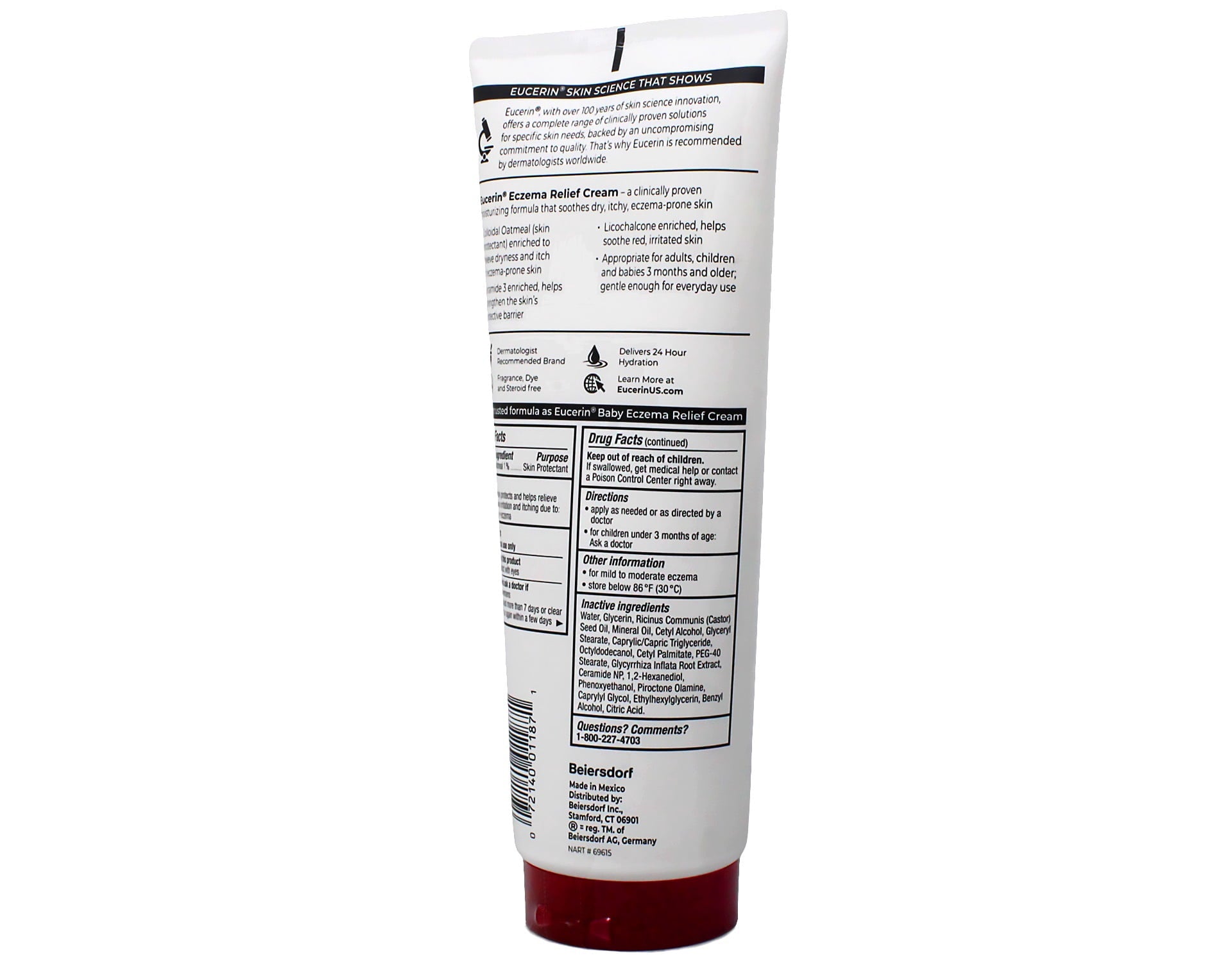 Eucerin Eczema Relief Body Creme 8.0 Ounce