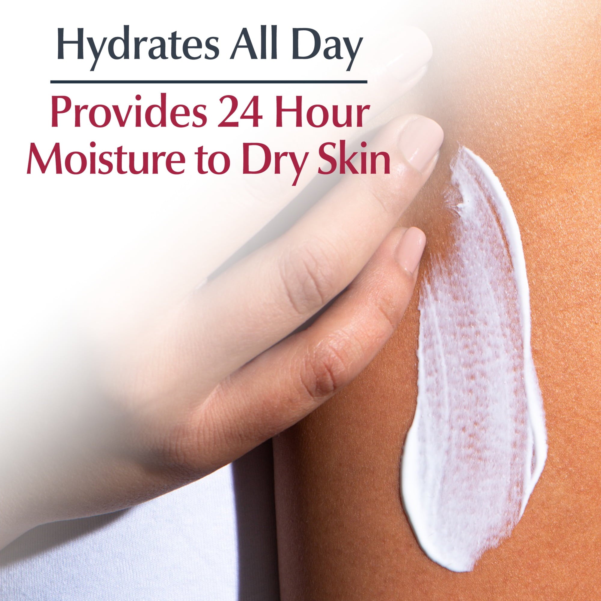 Eucerin Daily Hydration Body Lotion for Dry Skin with SPF 15, Moisturizer + Sunscreen, 16.9 fl oz