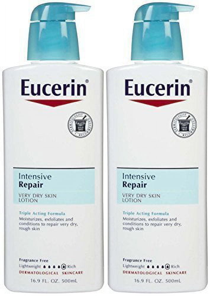 Eucerin Intensive Repair Lotion 8.4 oz Pack of 2