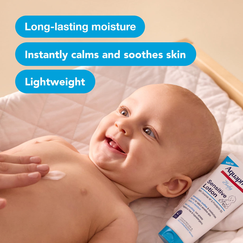 Aquaphor Baby Sensitive Lotion, Baby Lotion, 8 fl oz