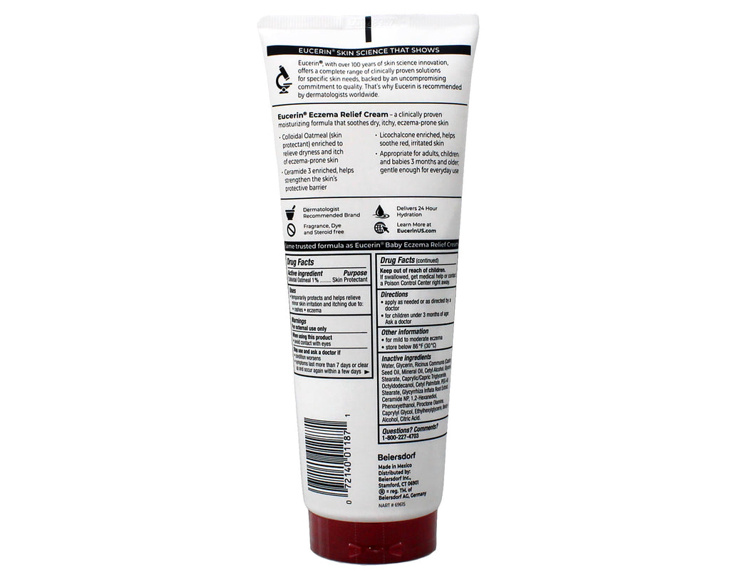 Eucerin Eczema Relief Body Creme 8.0 Ounce