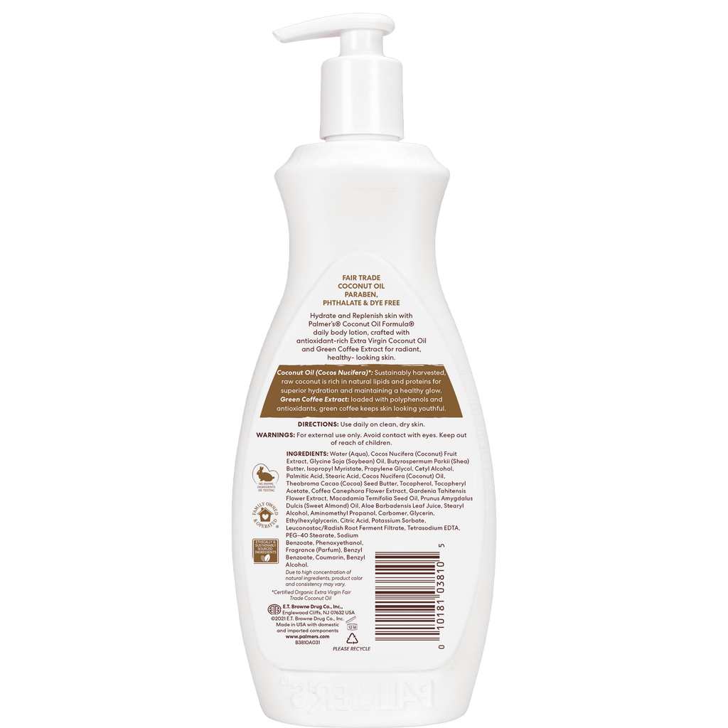 PALMER'S COCONUT OIL FORMULA DAILY BODY LOTION - 20.0 FL OZ